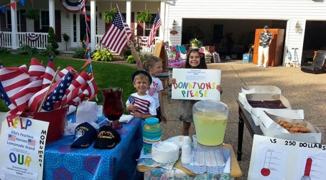 Eight Year Old Ella Mateja Raises Funds for MMMF